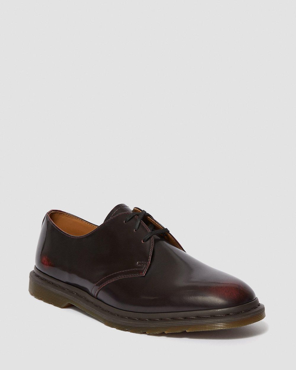 Dr Martens Archie Ii Arcadia Kožené Šnurovacie Topánky Damske ( Červené ) SK 790-IBYSPL